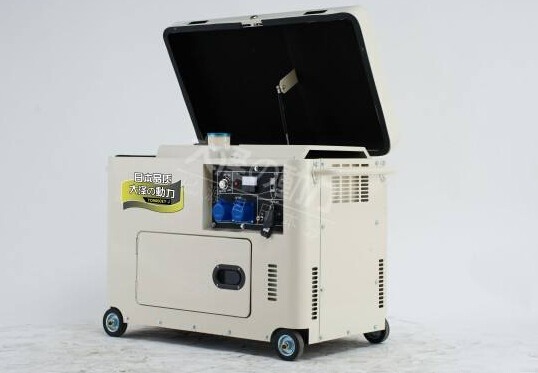 柞水科克8kw小型柴油发电机组